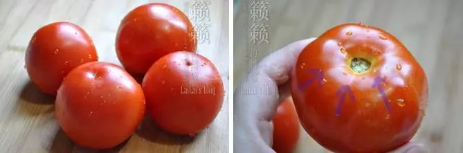 【番茄炒蛋】切番茄不流汁，小竅門一學你就會！！！
