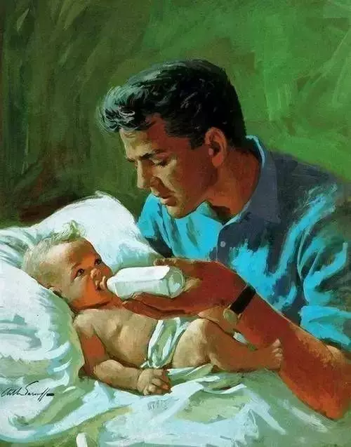 世界上最愛你的人是爸爸，最孤獨的人也是爸爸！